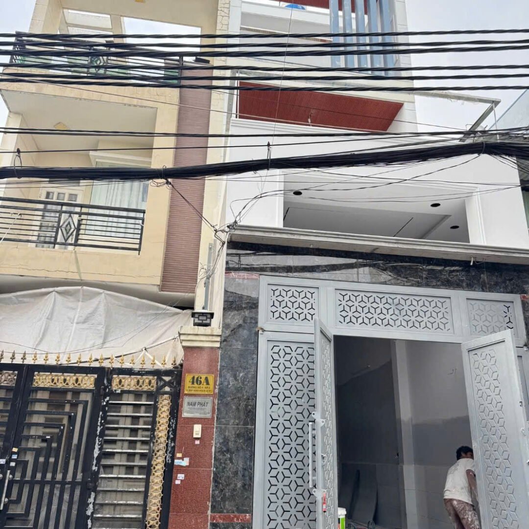 Nhà Mặt tiền đường số 4, phường Bình Hưng Hòa B