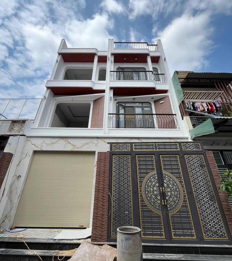 Nhà Mới xây Hẻm xe hơi 1/ Liên khu 5-6