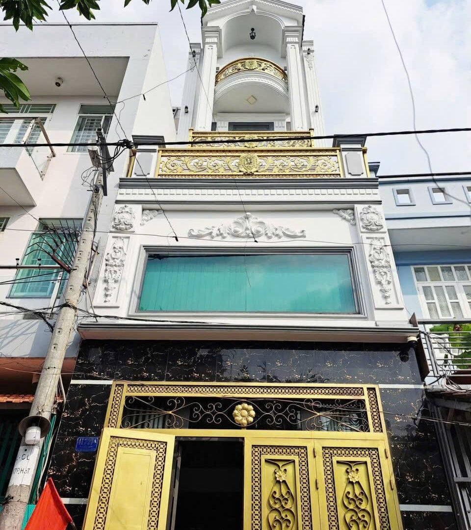 Nhà 4 tầng hẻm 1/ đường Chiến Lược