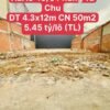 Bán đất hẻm 49/6 Phùng Tá Chu